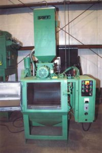 Goff shot blasters for sale: 2 Cubic FT. Barrel-Blast Shot Blasting Machine