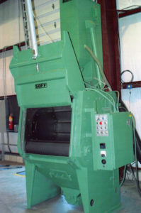 Shot peening machines and systems are sold and serviced by Blast-Abrade for all of North America!