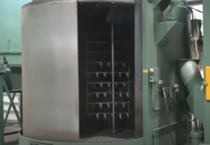 GOFF 3672 ‘D’ Spinner Hanger Shot Blast Machine