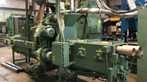 Goff SB5-5 Shot Blasting Machine – Demo Blasting Steel Tubing 
